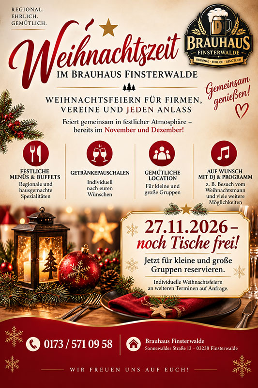 Weihnachtsbuffet 26 12